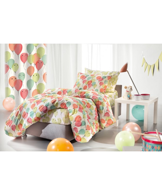 Σετ σεντόνια 3τμχ bebe PARTY 115Χ170 Βρεφικά Σεντόνια