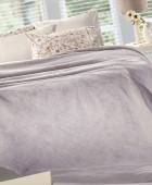 ΠΡΟΣΦΟΡΑ! Κουβέρτα VELVET Melanze 160X220 δύο όψεων και ΔΩΡΟ μαξιλαράκι διακοσμητικό 45x45 Κουβέρτες Fleece Μονές