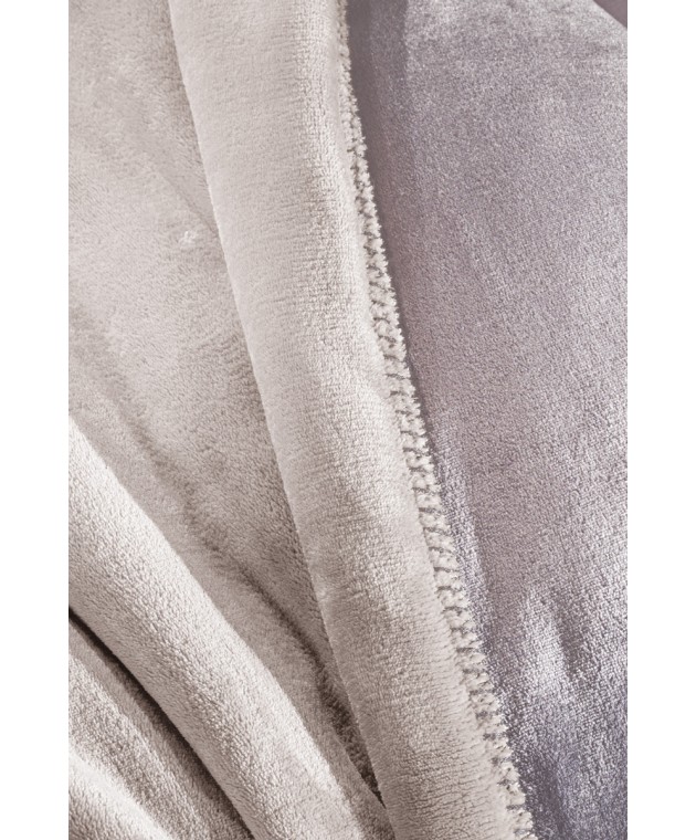 ΠΡΟΣΦΟΡΑ! Κουβέρτα VELVET Melanze 220X240 δύο όψεων και ΔΩΡΟ μαξιλαράκι διακοσμητικό 45x45 Κουβέρτες Fleece Υπέρδιπλες