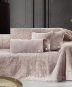 Ριχτάρι Crusty Old Pink 170x250 Σετ 2 τμχ Ριχτάρια Χειμωνιάτικα