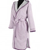 Μπουρνούζι NEW COMFY Lilac - Large με κουκούλα Μπουρνούζια