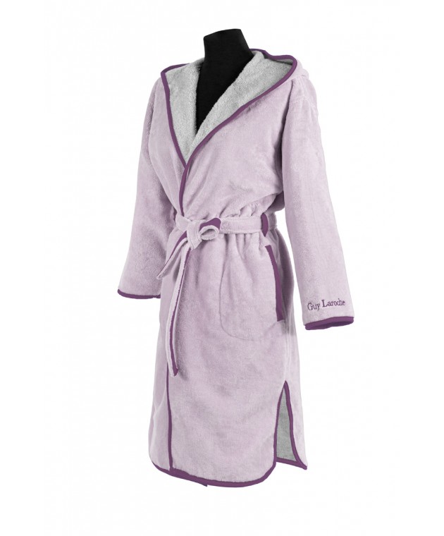 Μπουρνούζι NEW COMFY Lilac - Large με κουκούλα Μπουρνούζια