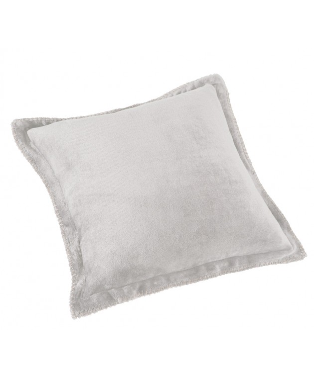 ΠΡΟΣΦΟΡΑ! Κουβέρτα VELVET  Silver 100X140 δύο όψεων και ΔΩΡΟ μαξιλαράκι διακοσμητικό 45x45 Fleece  Κουβέρτες