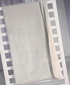 ΠΡΟΣΦΟΡΑ! Κουβέρτα VELVET  Silver 100X140 δύο όψεων και ΔΩΡΟ μαξιλαράκι διακοσμητικό 45x45 Fleece  Κουβέρτες