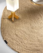Οβάλ χαλί NATIVE Natural 140x210 Μοντέρνα Χαλιά
