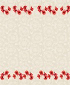 Τραπεζομάντηλο 11 Red 145X145 Τραπεζομάντηλα