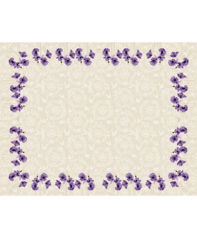 Τραπεζομάντηλο 11 Purple 145X180 Τραπεζομάντηλα