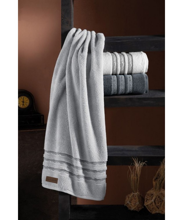 Πετσέτα μπάνιου LANTZ Anthracite 50Χ90 Πετσέτες Mπάνιου