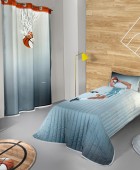 Σετ κουβερλί 2τμχ HOOP 160x230 Παιδικά Κουβερλί