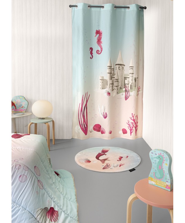Koυρτίνα Soft-Touch MERMAID 160x240 Παιδικές Κουρτίνες