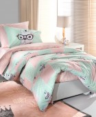 Σεντόνια σετ 3τμχ ROSIE Mint 160X260 Παιδικά Σεντόνια