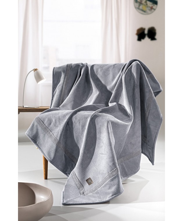 Αδιάβροχο & Αλέκιαστο ριχτάρι RUBICON Silver 170X300 Ριχτάρια Χειμωνιάτικα
