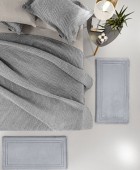 Χαλάκια SOFTY Silver 2τμχ 60x120 Χαλιά Κρεβατοκάμαρας