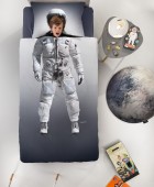 Παπλωματοθήκη & μαξιλαροθήκη SPACE Cotton 160x225 Παιδικές Παπλωματοθήκες