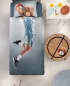 Παπλωματοθήκη & μαξιλαροθήκη HOOP Cotton 160x225 Παιδικές Παπλωματοθήκες
