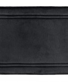 Χαλάκια memory foam 2τμχ. SOFTY BLACK 60X120 Χαλιά Κρεβατοκάμαρας