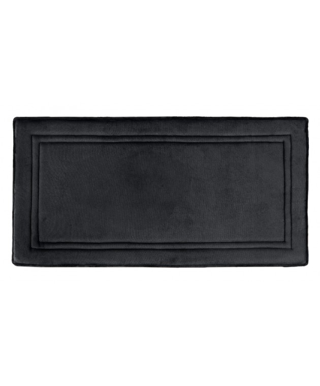 Χαλάκια memory foam 2τμχ. SOFTY BLACK 60X120 Χαλιά Κρεβατοκάμαρας