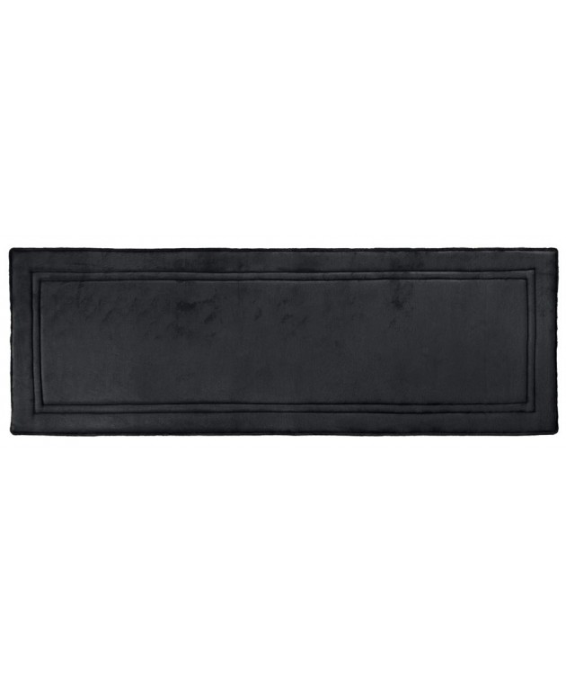 Χαλάκια memory foam 3τμχ. SOFTY BLACK 60X120 Χαλιά Κρεβατοκάμαρας