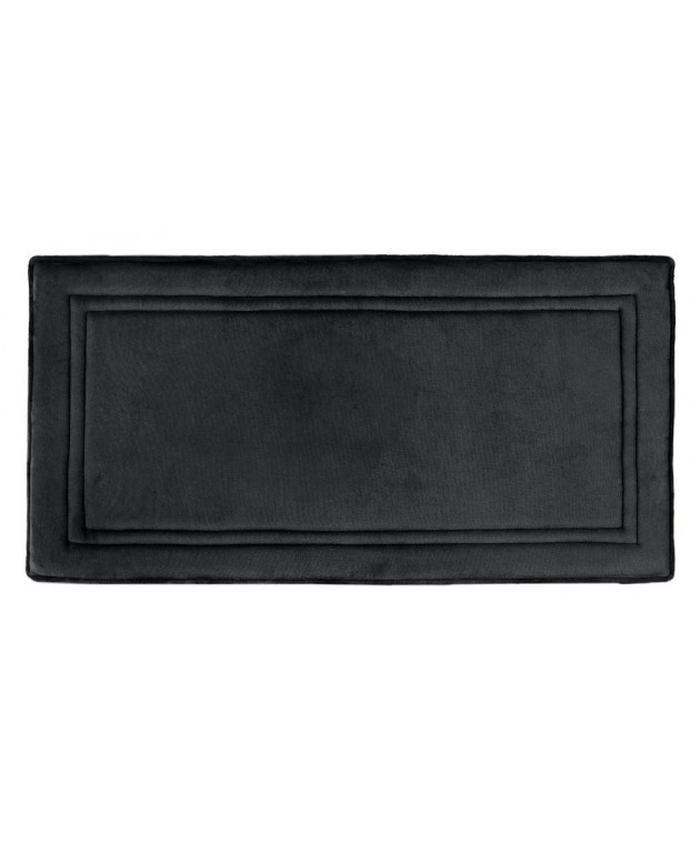 Χαλάκια memory foam 3τμχ. SOFTY BLACK 60X120 Χαλιά Κρεβατοκάμαρας