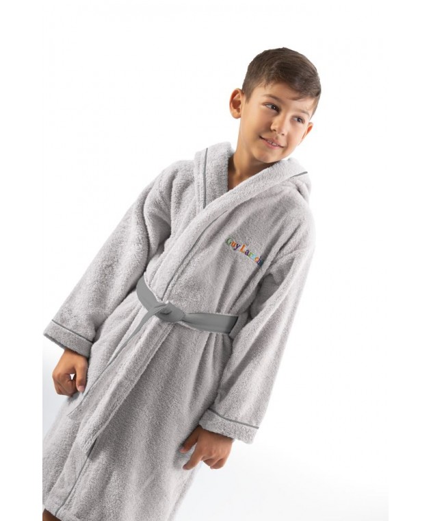 Παιδικό μπουρνούζι KIDDIES SILVER 4-6 Παιδικά Μπουρνούζια