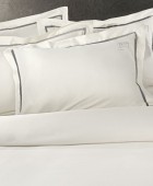 Σετ παπλωματοθήκη 3τμχ. BLEND SILVER - IVORY 240X250 Παπλωματοθήκες Υπέρδιπλες Μονόχρωμες
