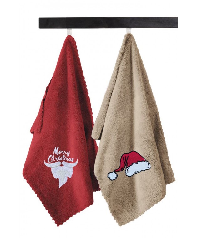 Πετσέτα Χριστουγεννιάτικη SET 1 (35X50) Πετσέτες Χριστουγεννιάτικες