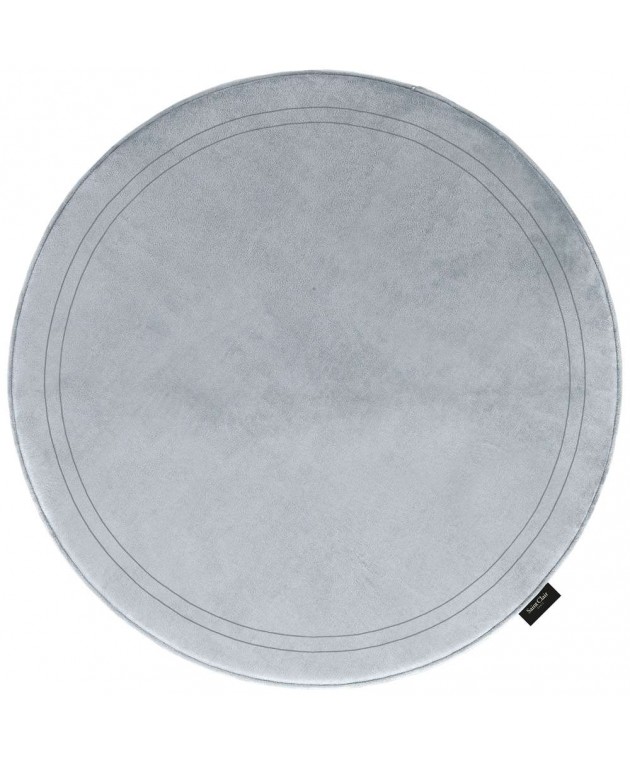 Στρογγυλό χαλί softy SILVER 100cm Χαλιά Κρεβατοκάμαρας