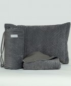 Κουβερλι Υπέρδιπλο 220x240 DIZZA GREY Κουβερλί Υπέρδιπλα
