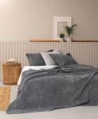 Κουβερλι Υπέρδιπλο 220x240 DIZZA GREY Κουβερλί Υπέρδιπλα