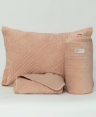 Κουβερλι Υπέρδιπλο 220x240 DIZZA ROSE Κουβερλί Υπέρδιπλα