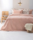 Κουβερλι Υπέρδιπλο 220x240 DIZZA ROSE Κουβερλί Υπέρδιπλα