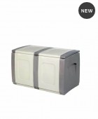 Μπαούλο Πλαστικό Μ94xΠ54xΥ57εκ. Regular Γκρι-Ανθρακί, HOMEPLAST ΕΠΙΠΛΑ