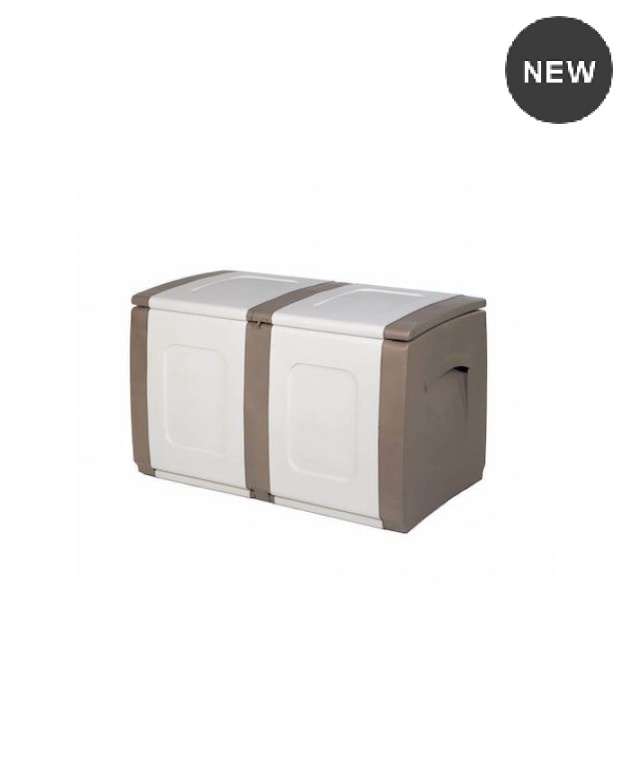 Μπαούλο Πλαστικό Μ94xΠ54xΥ57εκ. Regular Μπεζ-Ζαχαρί, HOMEPLAST ΕΠΙΠΛΑ