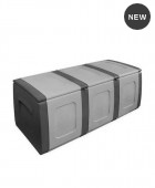 Μπαούλο Πλαστικό Μ138xΠ54xΥ57εκ. Bold Γκρι-Ανθρακί, HOMEPLAST ΕΠΙΠΛΑ