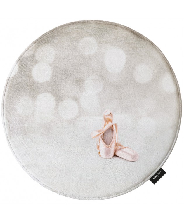 Στρογγυλό χαλί softy BALLET 100cm Παιδικά Χαλιά