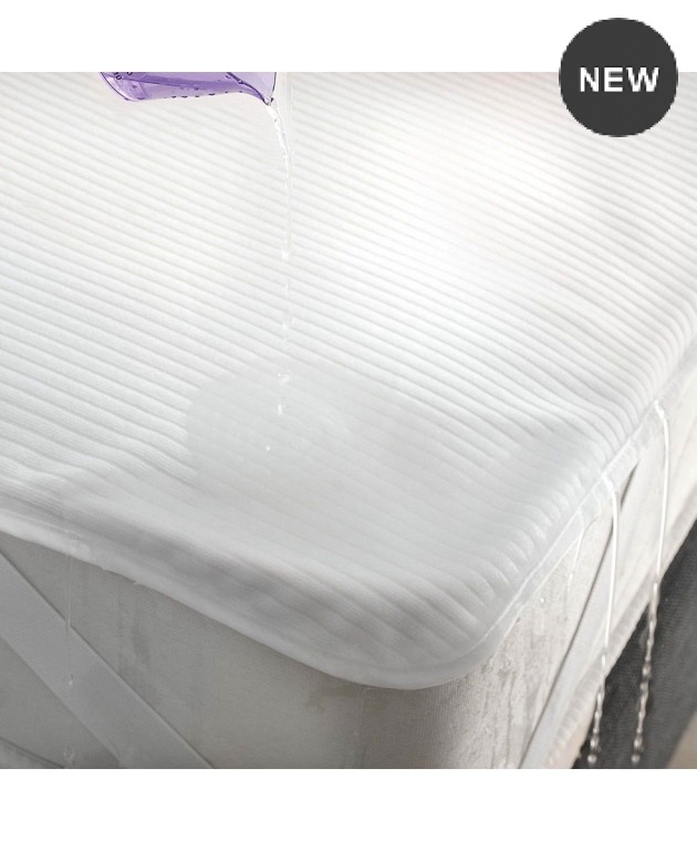 Επίστρωμα Στρώματος Αδιάβροχο 4 Λάστιχα (120Χ200), RYTHMOS HOME Επιστρώματα Μονά - Ημίδιπλα