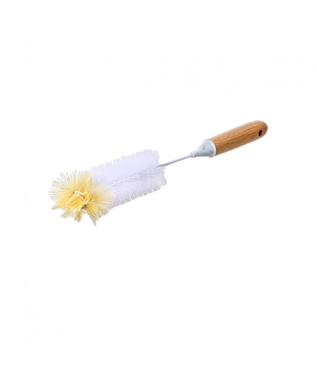 ESTIA ΒΟΥΡΤΣΑ ΚΑΘΑΡΙΣΜΟΥ ΜΠΟΥΚΑΛΙΩΝ BAMBOO ESSENTIALS MARBLE Gadgets Κουζίνας