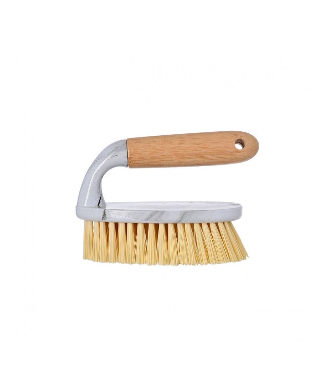 ESTIA ΒΟΥΡΤΣΑ ΚΑΘΑΡΙΣΜΟΥ ΠΑΤΩΜΑΤΟΣ ΧΕΙΡΟΣ BAMBOO ESSENTIALS MARBLE 04-14353 Οικιακά Είδη