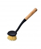 ESTIA ΒΟΥΡΤΣΑ ΚΑΘΑΡΙΣΜΟΥ ΠΙΑΤΩΝ BAMBOO ESSENTIALS BLACK 04-14247 Οικιακά Είδη