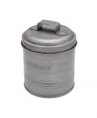 ESTIA ΔΟΧΕΙΟ ΖΑΧΑΡΗΣ ΜΕΤΑΛΛΙΚΟ 11x11x14cm ΜΕ ΑΕΡΟΣΤΕΓΕΣ ΚΑΠΑΚΙ 01-13318 Βάζα Κουζίνας