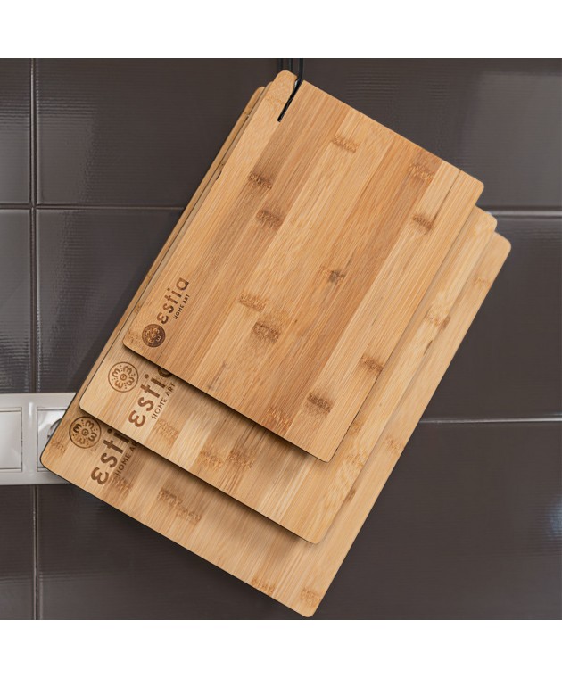 ESTIA ΕΠΙΦΑΝΕΙΑ ΚΟΠΗΣ BAMBOO ESSENTIALS 33x24cm 01-9175 Βάσεις κοπής
