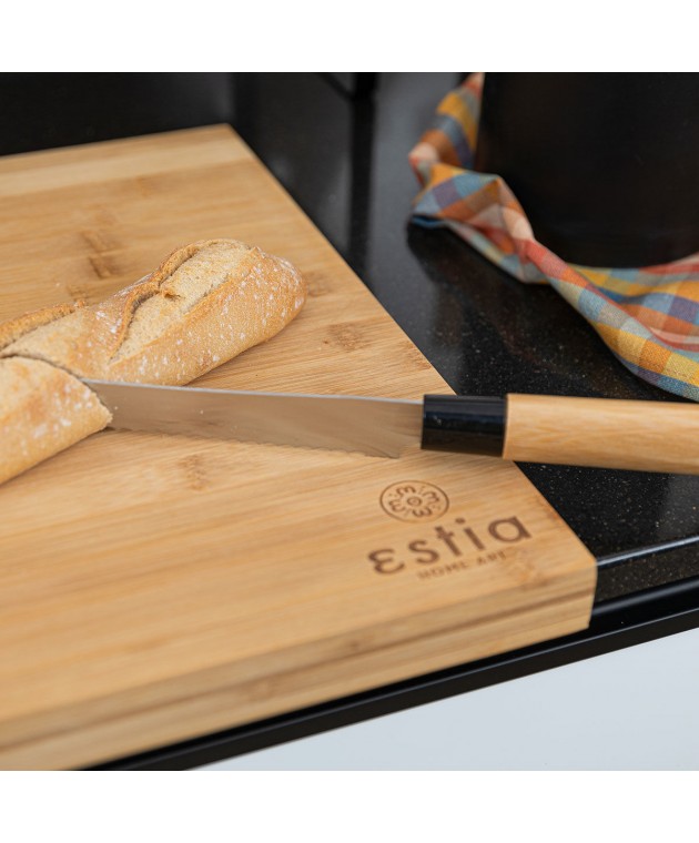 ESTIA ΕΠΙΦΑΝΕΙΑ ΚΟΠΗΣ BAMBOO ESSENTIALS ΓΩΝΙΑΚΗ 48x38cm 01-14537 Βάσεις κοπής