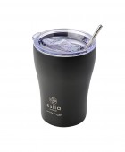 ESTIA ΘΕΡΜΟΣ COFFEE MUG SAVE THE AEGEAN 350ml MIDNIGHT BLACK ΟΙΚΙΑΚΑ