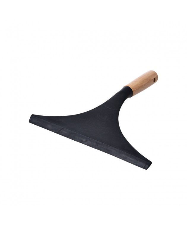 ESTIA ΚΑΘΑΡΙΣΤΗΡΑΣ ΤΖΑΜΙΩΝ ΧΕΙΡΟΣ ΜΕ ΛΑΣΤΙΧΟ BAMBOO ESSENTIALS BLACK 04-14261 Οικιακά Είδη
