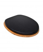 ESTIA ΚΑΠΑΚΙ ΛΕΚΑΝΗΣ BAMBOO ESSENTIALS ΜΑΥΡΟ 02-15336 ΟΙΚΙΑΚΑ