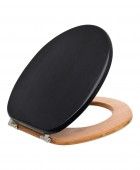 ESTIA ΚΑΠΑΚΙ ΛΕΚΑΝΗΣ BAMBOO ESSENTIALS ΜΑΥΡΟ 02-15336 ΟΙΚΙΑΚΑ