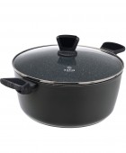 ESTIA ΚΑΤΣΑΡΟΛΑ CUISSON ΑΝΤΙΚΟΛΛΗΤΙΚΗ ΠΡΕΣΣΑΡΙΣΤΟΥ ΑΛΟΥΜΙΝΙΟΥ 28cm 01-11130 Κατσαρόλες