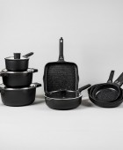 ESTIA ΚΑΤΣΑΡΟΛΑ NORDIC ΑΝΤΙΚΟΛΛΗΤΙΚΗ ΧΥΤΟΥ ΑΛΟΥΜΙΝΙΟΥ 28cm 01-16579 Κατσαρόλες