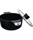 ESTIA ΚΑΤΣΑΡΟΛΑ NORDIC ΑΝΤΙΚΟΛΛΗΤΙΚΗ ΧΥΤΟΥ ΑΛΟΥΜΙΝΙΟΥ 28cm 01-16579 Κατσαρόλες