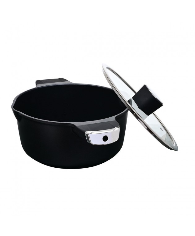 ESTIA ΚΑΤΣΑΡΟΛΑ NORDIC ΑΝΤΙΚΟΛΛΗΤΙΚΗ ΧΥΤΟΥ ΑΛΟΥΜΙΝΙΟΥ 28cm 01-16579 Κατσαρόλες